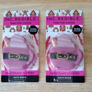 Bath Bombs 2 Cups Of Cocoa Chocolate Scented New